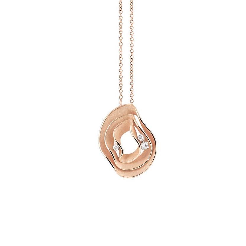 Annamaria Cammilli Dune Pendant in 18ct Pink Champagne Gold