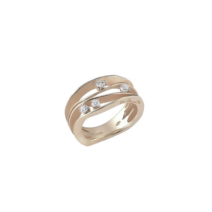 Annamaria Cammilli 4 Stone Dune Ring in 18ct Natural Beige Gold